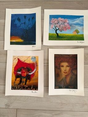 Assorted Home Art Prints - Multicolor Decorative Wall Art Set, 12 x 10
